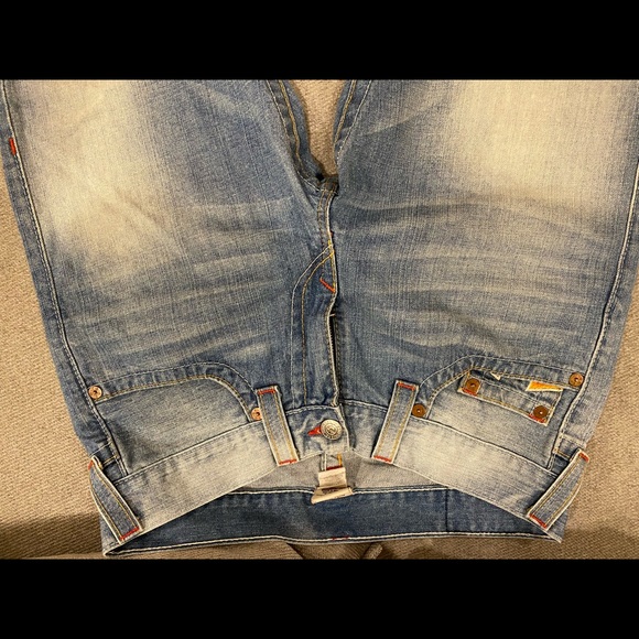 True Religion Straight Leg Rainbow Pocket Jeans 31 - Picture 7 of 7
